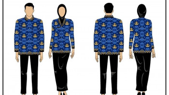 Setelan Pakaian Batik Korpri Eselon 4