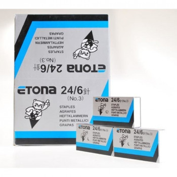 Isi Staples Etona 24/6 No. 3