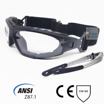 Kacamata Safety / Goggle Safety (strap/frame) ANSI Z87.1