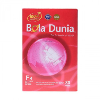 BOLA DUNIA FOLIO (F4) 80 GSM