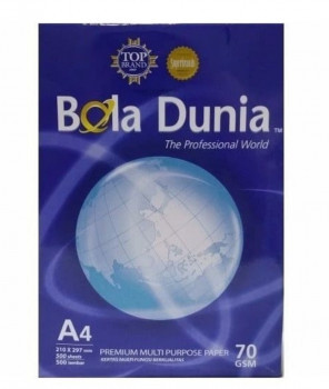 Bola Dunia Kwarto A4 (70Gsm)