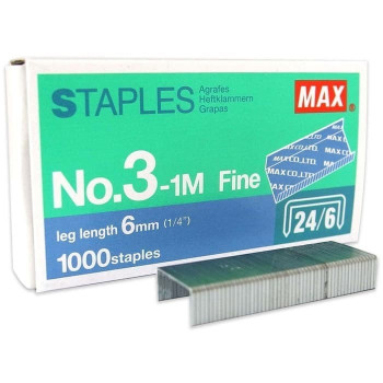 Isi Stapler Staples Hekter Besar - Max