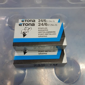 Isi Staples No.3 (24/6-1M) Etona