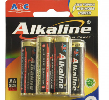 Baterai abc alkaline AAA isi (6)