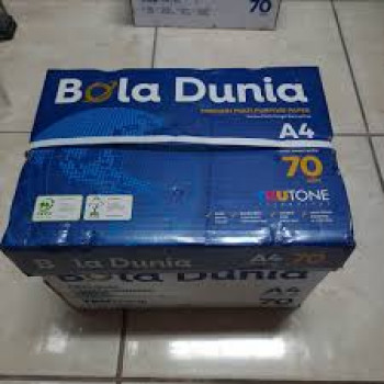 Bola Dunia Kwarto (A4) 70 gram