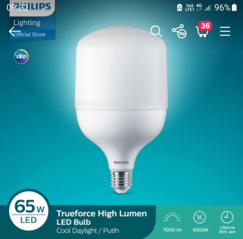 lampu led 60 watt