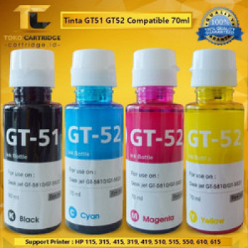 Tinta Printer GT52 Color