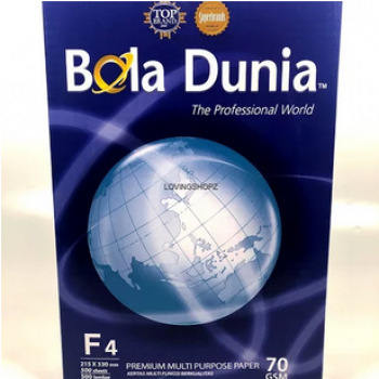 Bola Dunia Folio F4 70 GSM