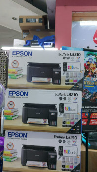 Printer Epson L3210 / L3250 Print Scan Copy Multifungsi WIFI WIRELESS - L3210 NO WIFI, COMPTIBLE INK