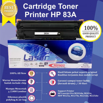 Toner Cartridge  HP 83A