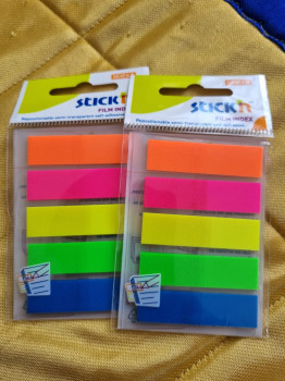 Label Pembatas Kertas Plastik