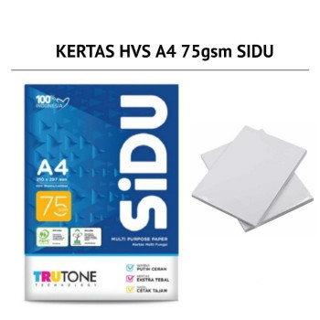 KERTAS HVS A4, UK 75 GSM