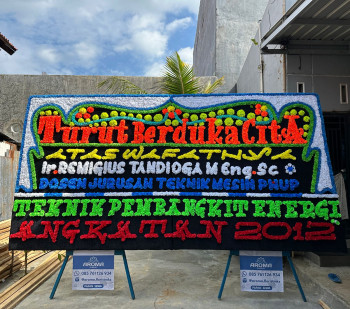 Papan Bunga Duka Cita