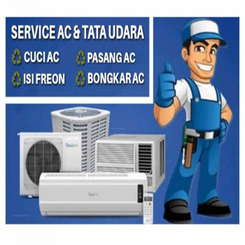 Paket A - Pemeliharaan (Servis dan Cuci) AC Casette 5pk