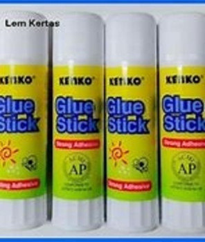 LEM KERTAS GLUE STICK 25 GR ISI 12 PCS