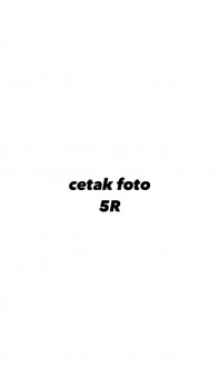 CETAK FOTO Uk.5R