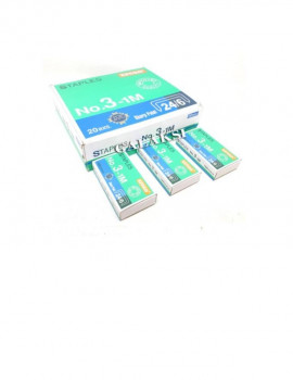 ISI STAPLES SEDANG NO 3 ISI 20 BOX