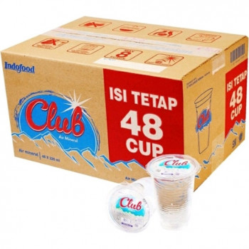 Air Mineral Club Gelas 220 mL