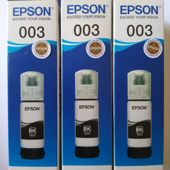 tinta printer hitam epson 003