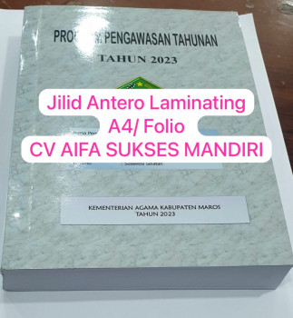 JILID ANTERO LAMINATING A4 / F4