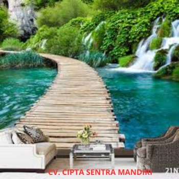 WALLPAPER DINDING PEMANDANGAN UNTUK KANTOR SESUAI PESANAN MOTIV GAMBAR TERMASUK