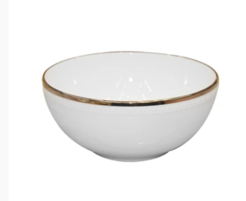 BOWL APPLE GOLD