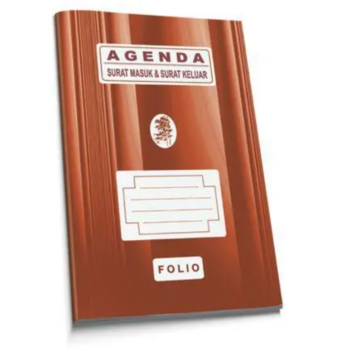 Buku tulis agenda Surat masuk