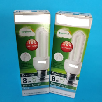 Lampu Essential 8 watt