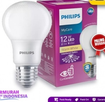 lampu bulb 12 watt