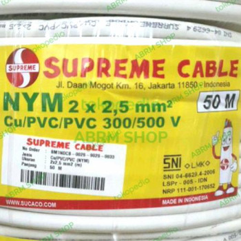 Kabel NYM 2 x 2,5 mm