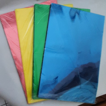 KERTAS MIKA COVER JILID WARNA PLASTIK