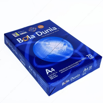 BOLA DUNIA KERTAS HVS A4, 75 Gsm