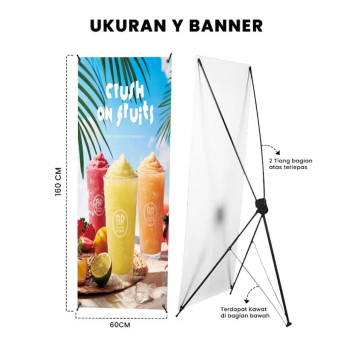 Cetak Banner ukuran 60 x60