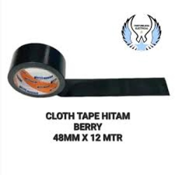 Lakban Hitam  (Uk. 2 Inch / 48 Mm x 12 Meter)