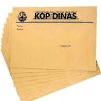 Cetak Amplop Kop Dinas / Dos