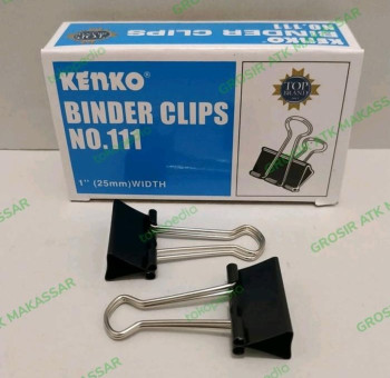 penjepit kertas / binder clips no 111