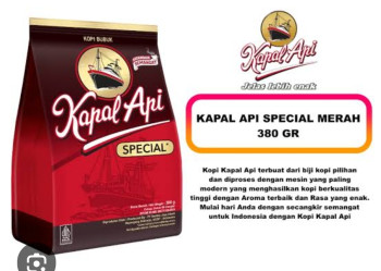 kopi bubuk kapal api 380 grm