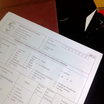MR. 13 / Bukti Pemberian Komunikasi Informasi Edukasi (Hal 1-2)- REKAM MEDIK/REKAM MEDIS