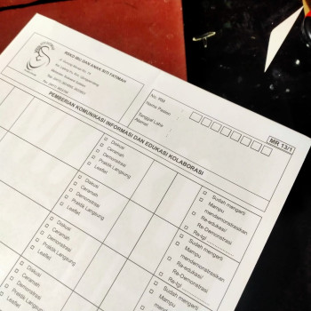 MR. 13.1 / Bukti Pemberian Komunikasi Informasi Edukasi- REKAM MEDIK/REKAM MEDIS