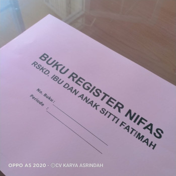 Buku Register Nifas- REKAM MEDIK/REKAM MEDIS
