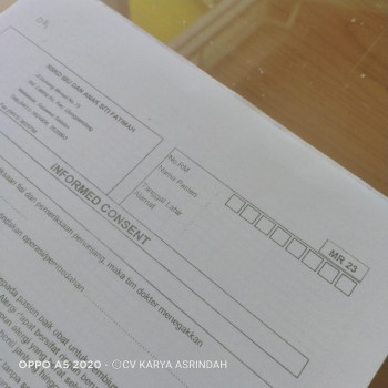 MR. 23 / Informed Consent- REKAM MEDIK/REKAM MEDIS