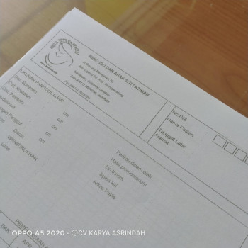 Ukuran Panggul Luar- REKAM MEDIK/REKAM MEDIS