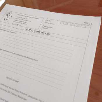 MR.3 Surat Pernyataan- REKAM MEDIK/REKAM MEDIS
