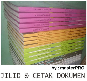 Jilid dan cetak Dokumen