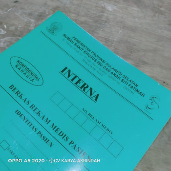 Map Rekam Medik - Hijau- REKAM MEDIK/REKAM MEDIS
