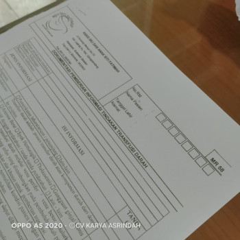 MR. 58 / Dokumentasi Pemberian Informasi Tindakan Transfusi Darah (Hal 1-2)- REKAM MEDIK/REKAM MEDIS