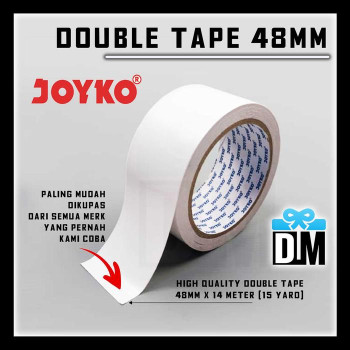 Isolasi Double Tip uk. 48mm 15yards Isolasi Double Tip uk. 48mm 15yards