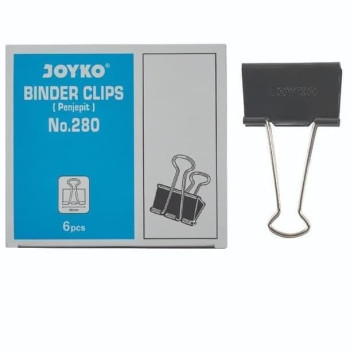 Penjepit Kertas No 280, Isi 6 Pcs