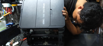 perbaikan printer/ ganti power