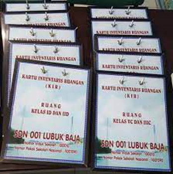 Cetak Kartu Inventaris Ruangan (KIR)